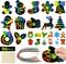 96Pcs Christmas Scratch Craft Kits for Kids, Christmas Magic Scratch Art Paper Party Game Supplies, DIY Santa Claus Scratch Art Cards for Party Favors Ornaments